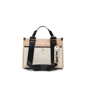 aldo adaluna beige womens satchel
